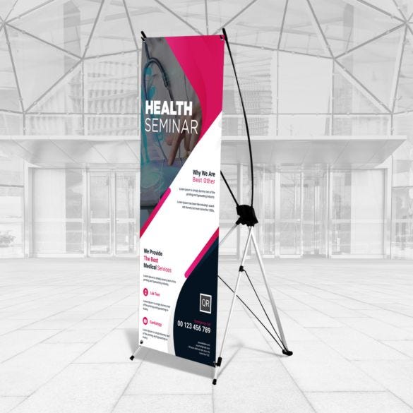 X-Style Banner Stand